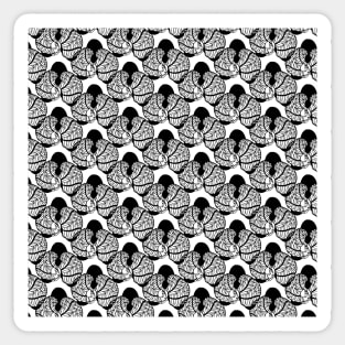 Orchid pattern 01 Sticker